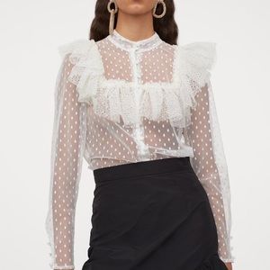 Sandra Mansour H&M blouse